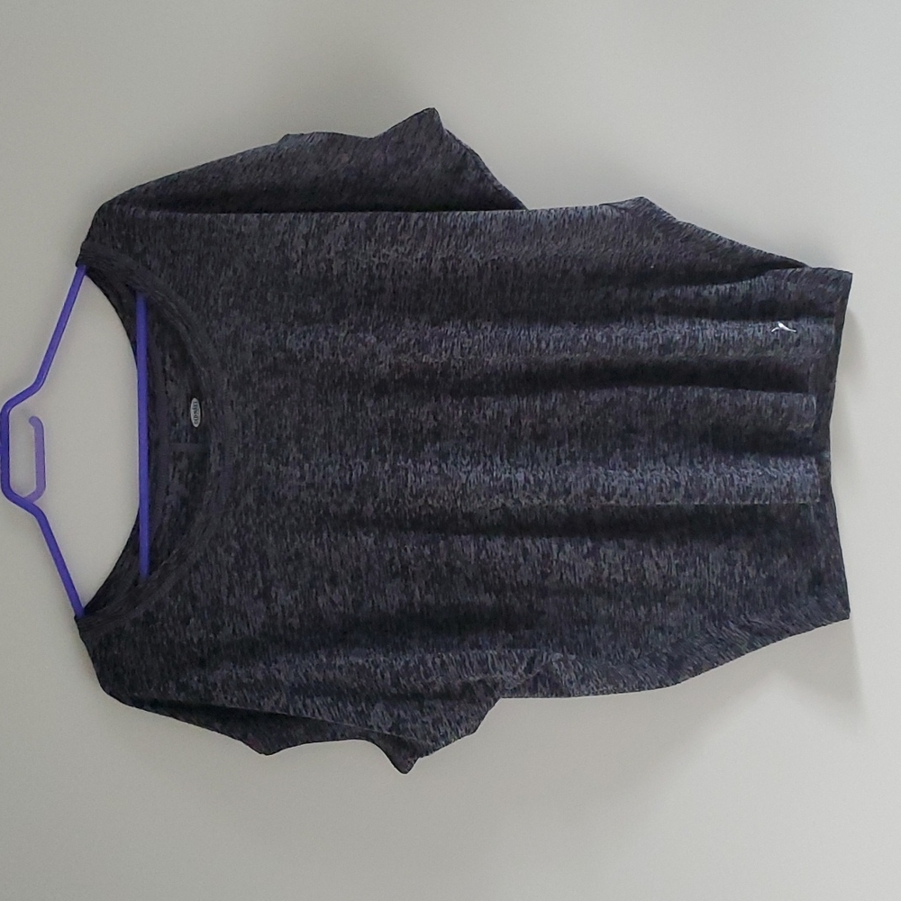 (3for $25) Dark Heather Gray Loose Fit Top